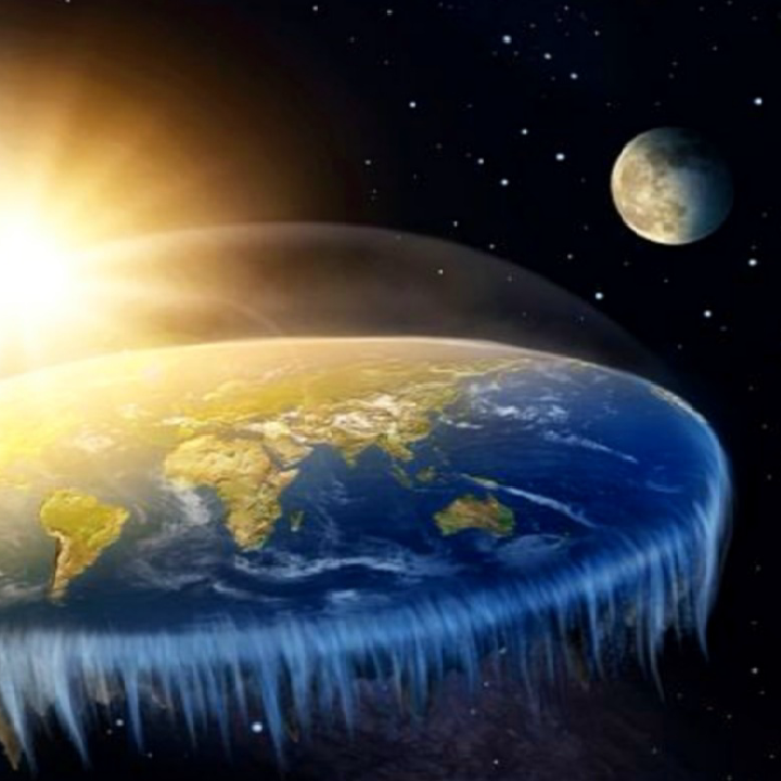 Чи дотримувалась церква вчення про плоску землю?