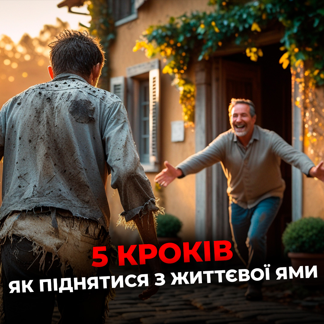 5 кроків, як піднятися з життєвої ями